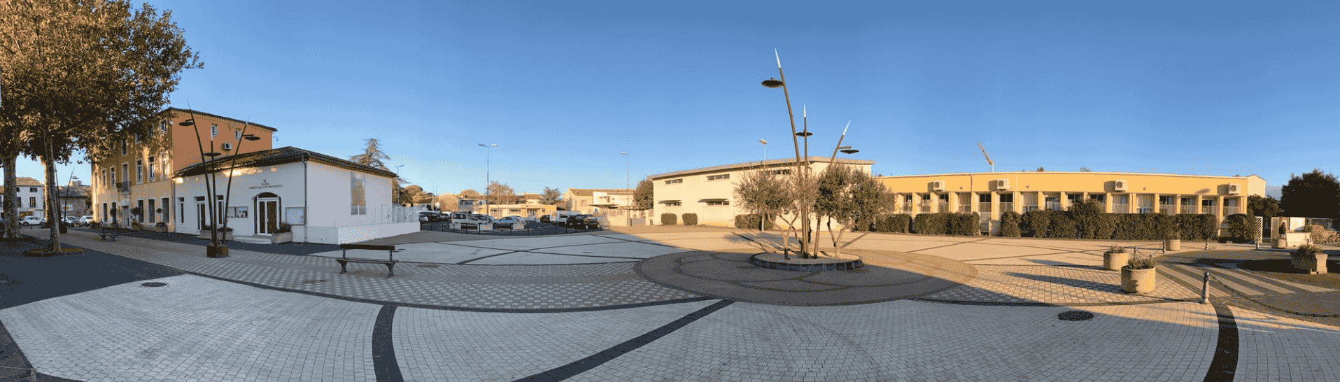 Vue panoramique de Florensac, exemple d’innovation territoriale en Occitanie
