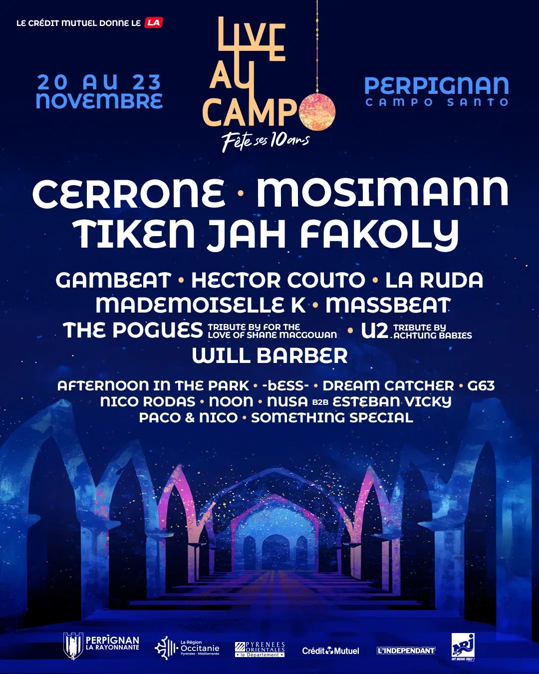 Live au Campo 2025 – Festival de musique à Perpignan