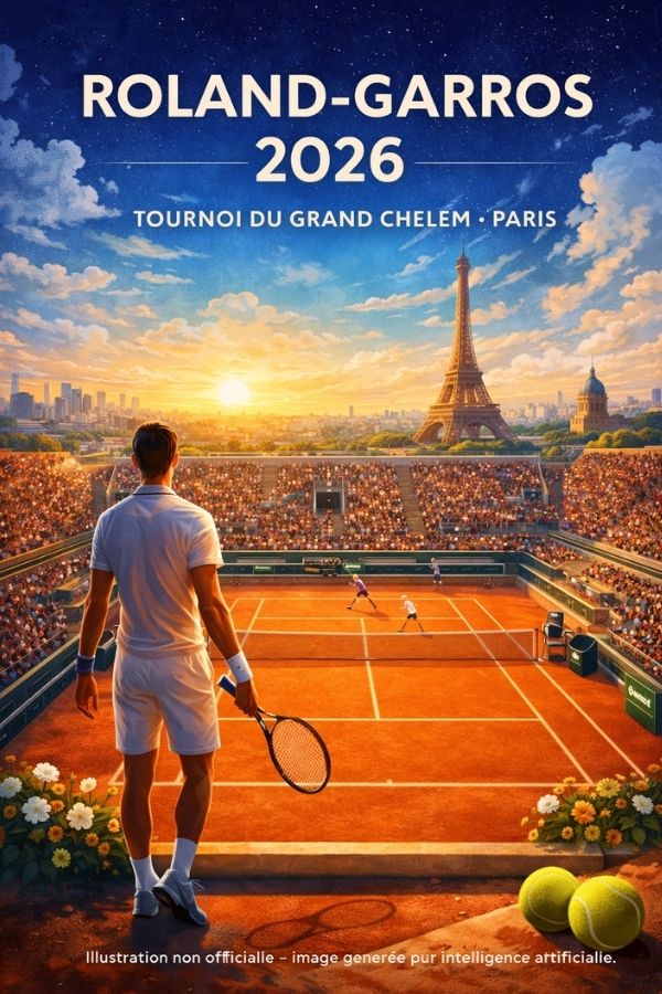 Tournoi de tennis – Grand Chelem (Paris)