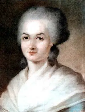 Olympe de Gouges portrait XVIIIe siècle femme de lettres pionnière des droits des femmes