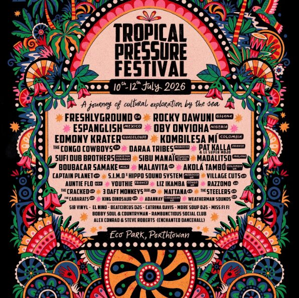 Affiche officielle du Tropical Pressure Festival 2026