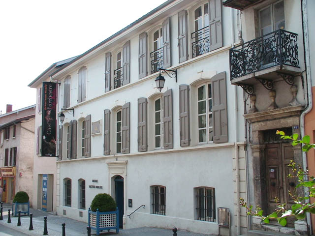 Maison natale d’Hector Berlioz à La Côte-Saint-André devenue musée
