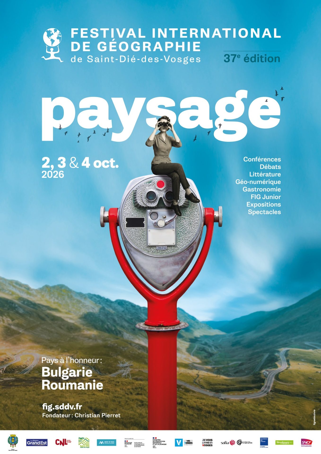 Festival International de Géographie 2026 – Saint-Dié-des-Vosges