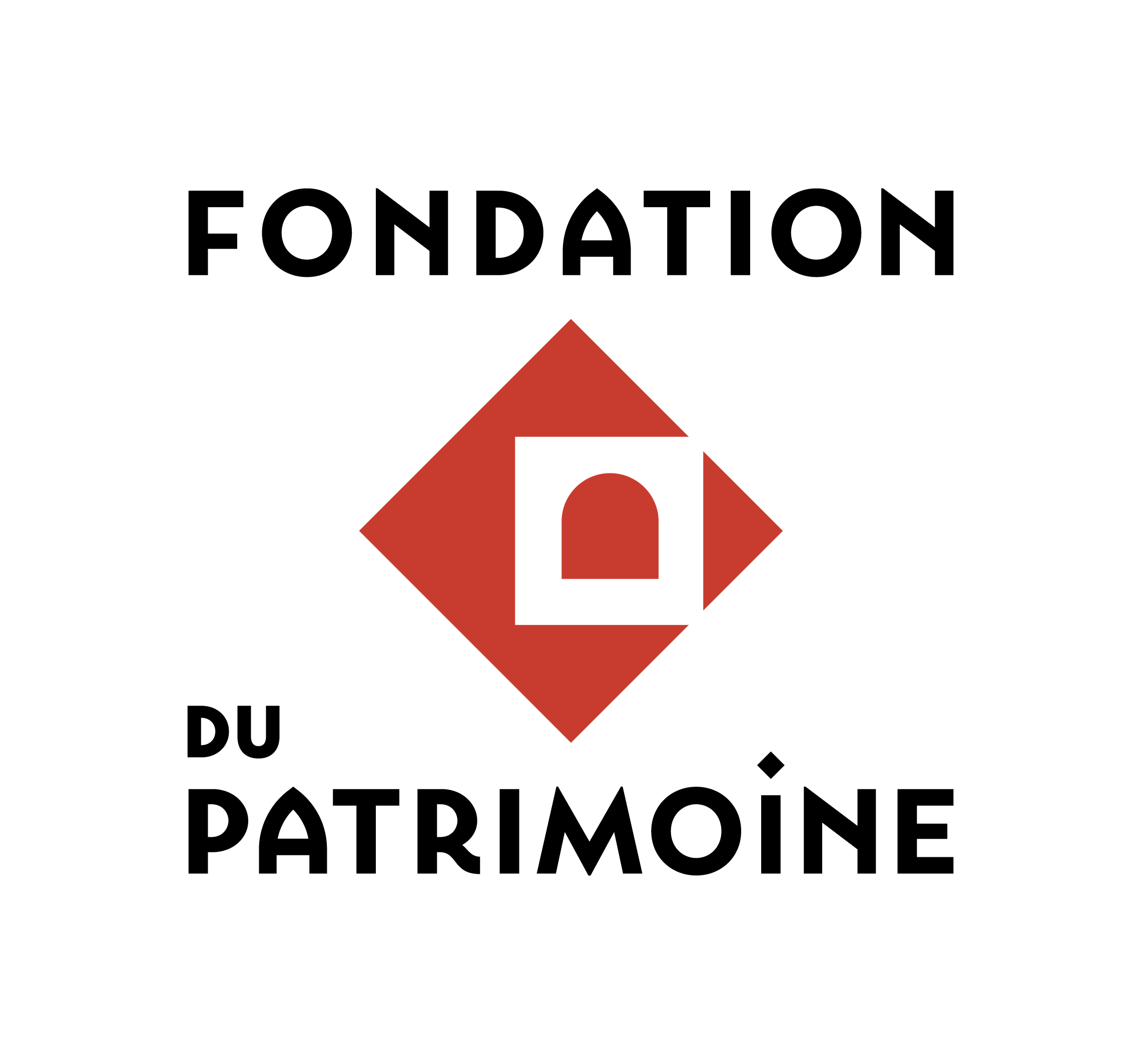 Logo de la Fondation du patrimoine